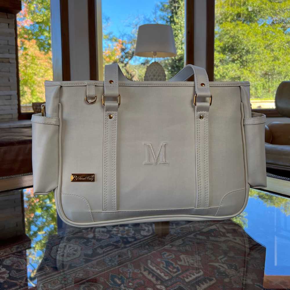 Bolsa maternidade Mini Lumy Bege | Personalizado