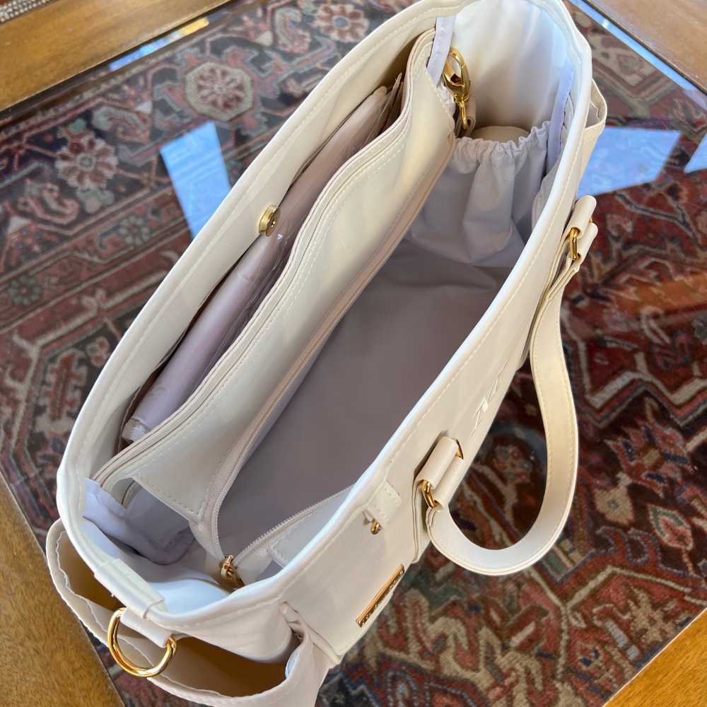 Bolsa maternidade Mini Lumy Bege | Personalizado