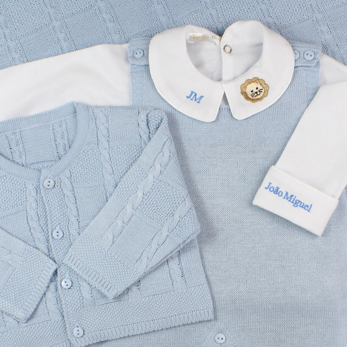 Kit Saída Maternidade Completa Itália | Personalize Com o Nome do Seu Príncipe