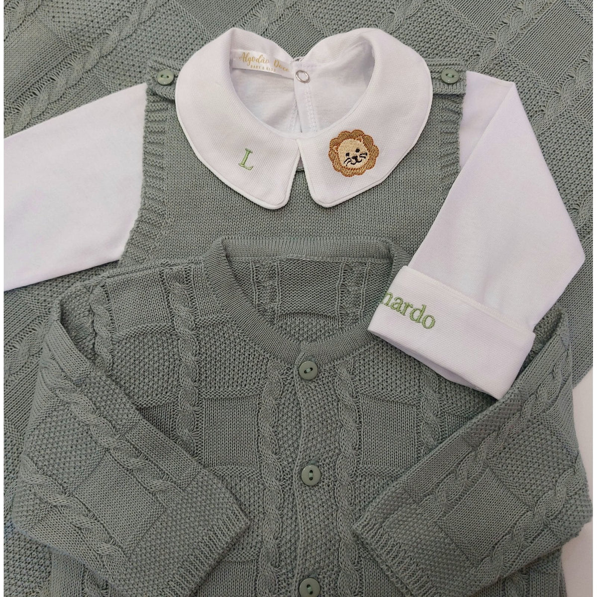 Kit Saída Maternidade Completa Itália | Personalize Com o Nome do Seu Príncipe