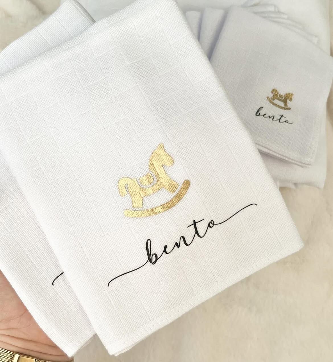 Kit de Fraldinha Completo e Personalizado 20 Peças | Nome do Bebê Personalizado