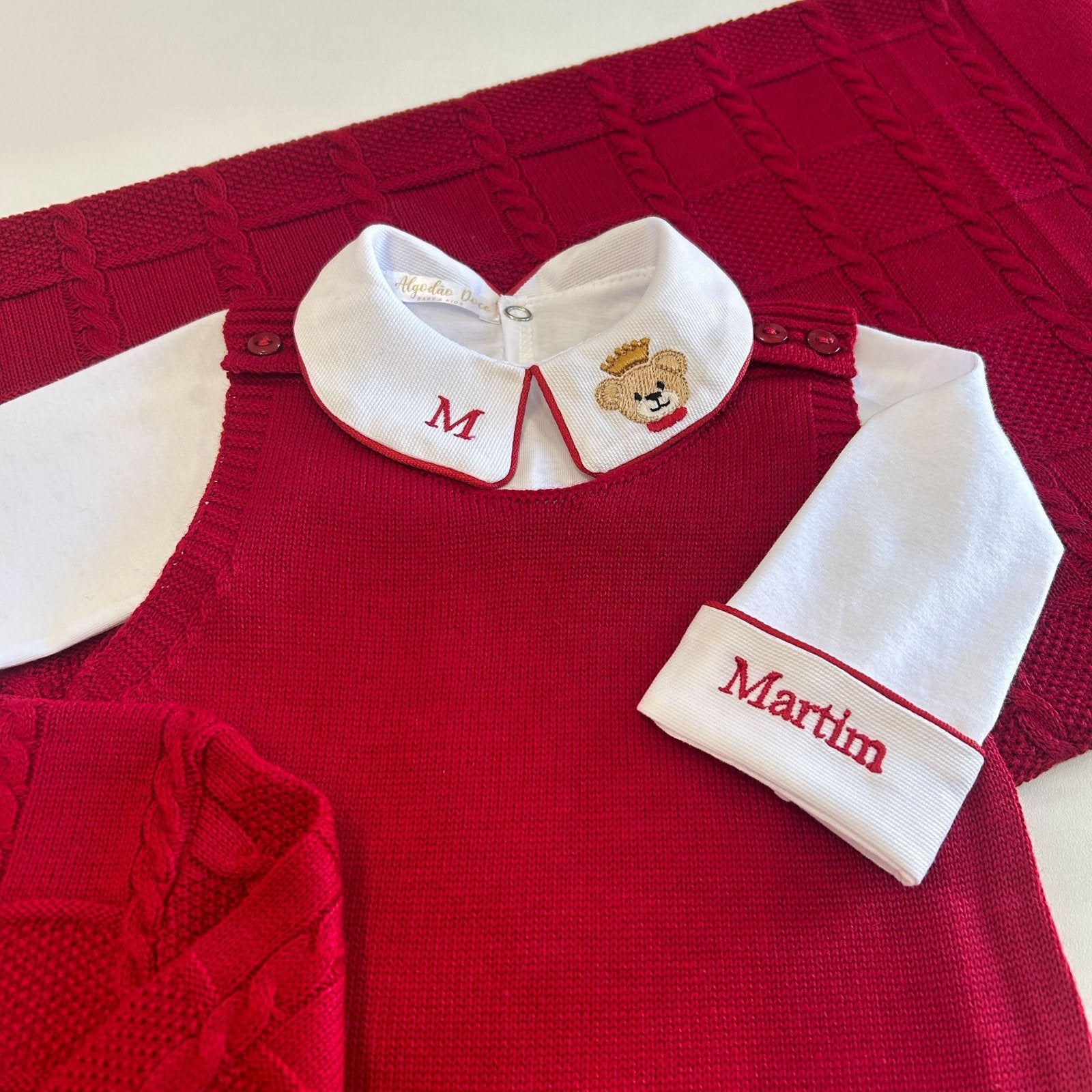 Kit Saída Maternidade Completa Itália | Personalize Com o Nome do Seu Príncipe