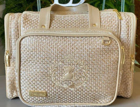 Kit Baby 5 Personalizado - Palha Ouro | Borboleta - Inclui Bolsa Personalizável