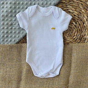 Kit 2 Body Suedine Liso Manga Curta