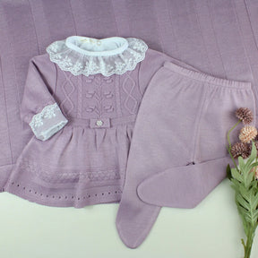 Kit Saída Maternidade Vanessa Body renda - Personalize Com o Nome da Sua Princesa