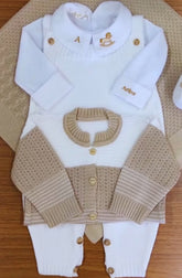 Kit Saída Maternidade Personalizável Completa Hugo | Personalize Com o Nome do Seu Príncipe