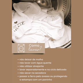 Kit de Fraldinha Personalizado com Nome do Bebê | 6 Peças Personalizadas