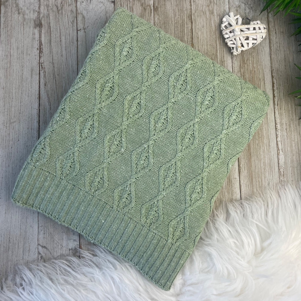 Saída De Maternidade Masculina Bebê Tricô Caio 7 Peças - ACOMPANHA BODY PERSONALIZADO                                                                        Verde Maré