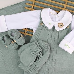 Kit Saída Maternidade Completa Caio | Personalize Com o Nome do Seu Príncipe