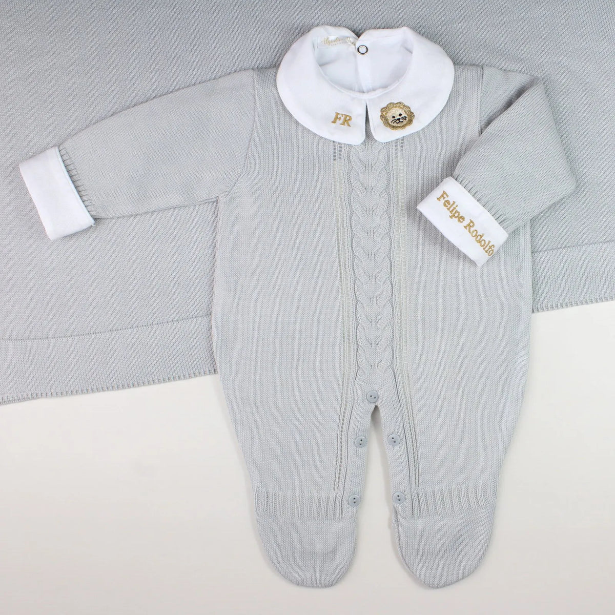 Kit Saída Maternidade Completa Londres | Personalize Com o Nome do Seu Príncipe