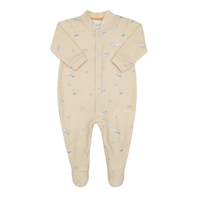 Macacão Botão Carrinho Letut