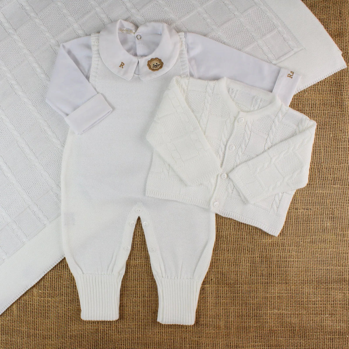 Kit Saída Maternidade Completa Itália | Personalize Com o Nome do Seu Príncipe