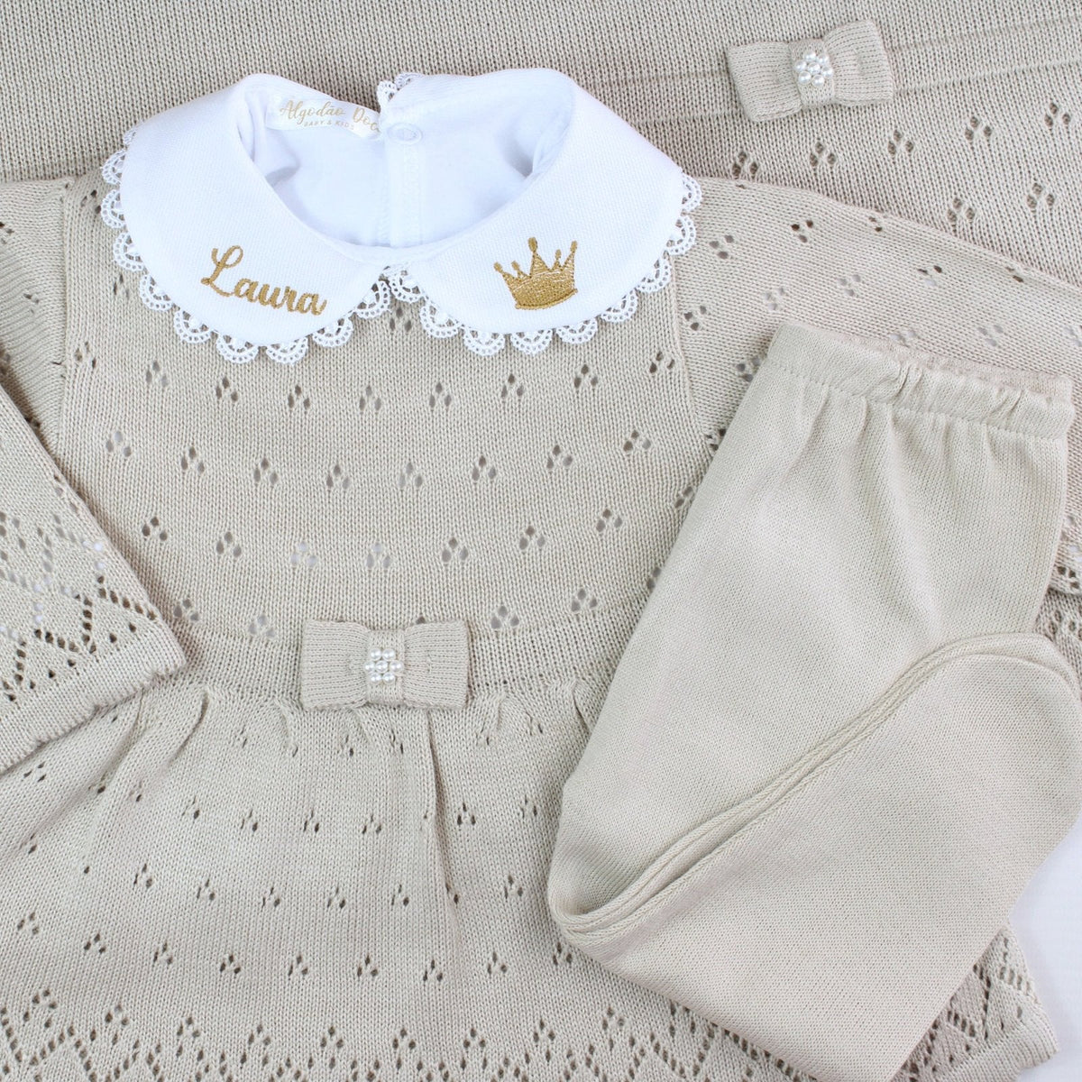 Kit Saída Maternidade Stéphane - Personalize Com o Nome da Sua Princesa