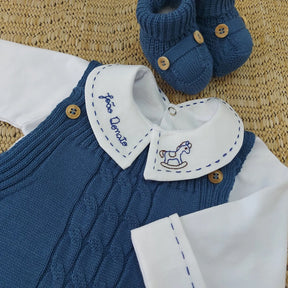 Kit Saída Maternidade Completa Caio | Personalize Com o Nome do Seu Príncipe