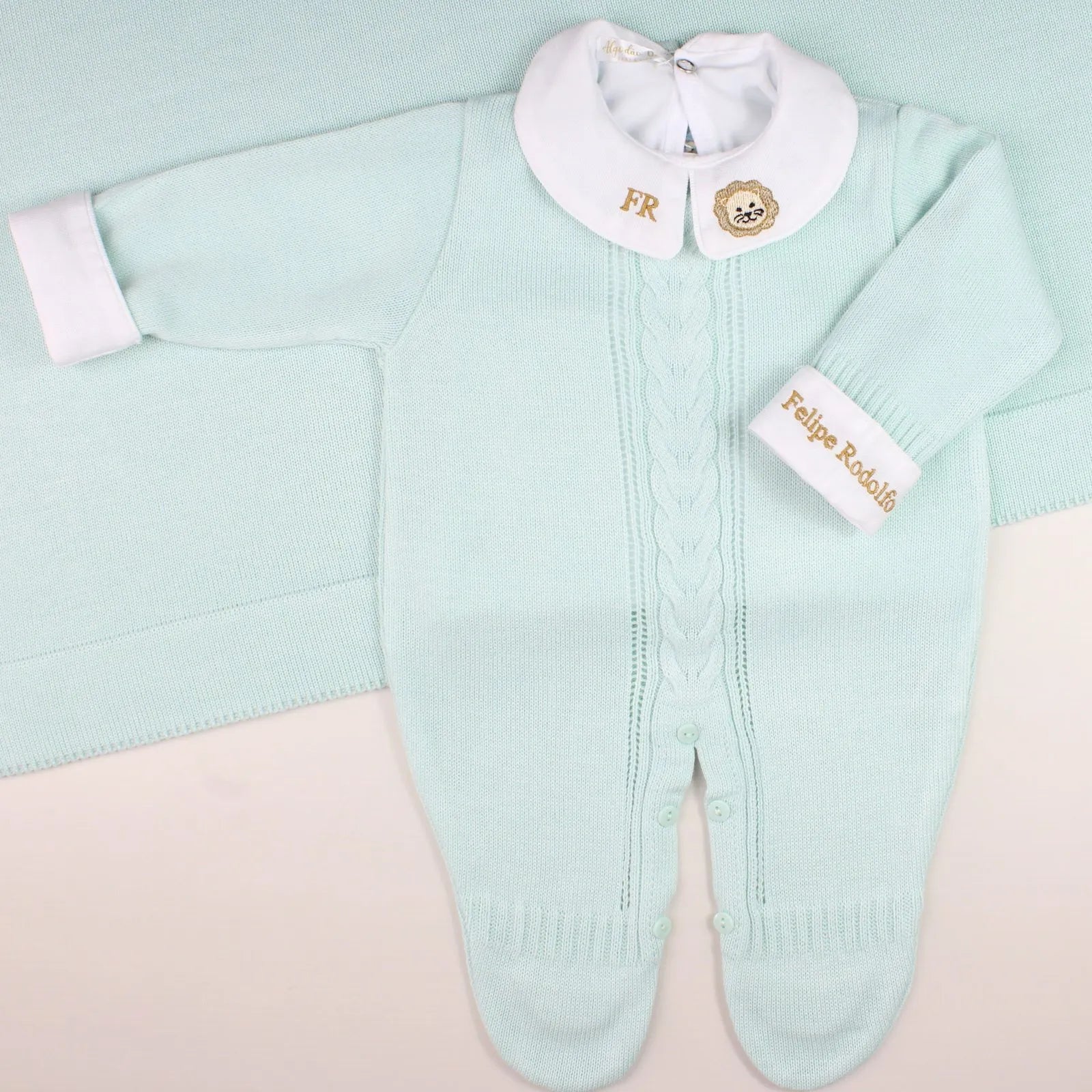 Kit Saída Maternidade Completa Londres | Personalize Com o Nome do Seu Príncipe