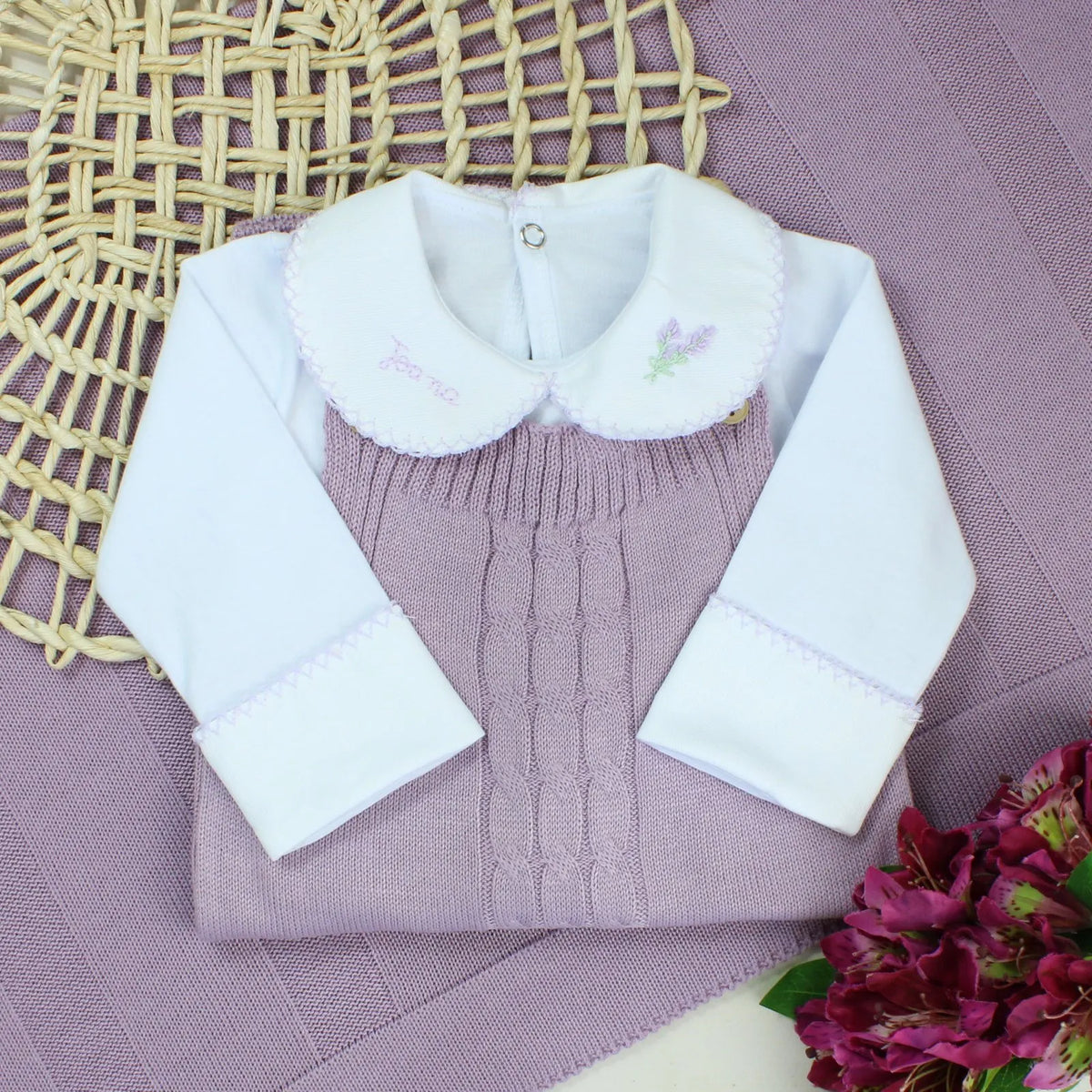 Kit Saída Maternidade Laura - Personalize Com o Nome da Sua Princesa