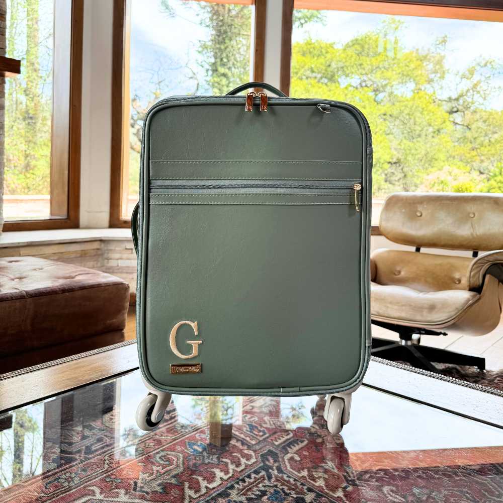 Mala Maternidade Bordo Verde Oliva | Personalizável