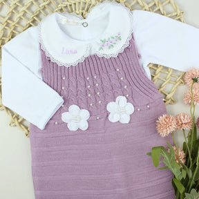 Kit Saída Maternidade Florzinhas - Personalize Com o Nome da Sua Princesa