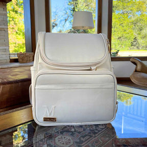 Mochila Maternidade Bege claro | Personalizada