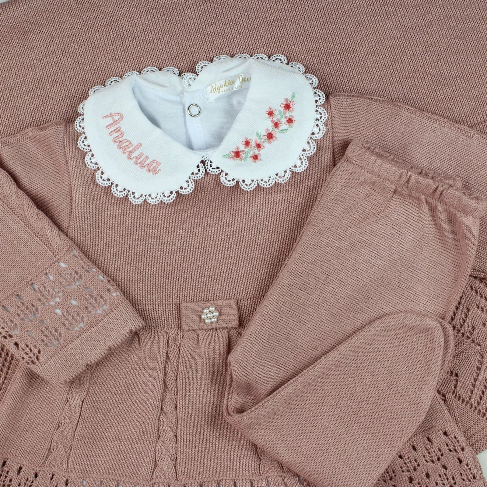 Kit Saída Maternidade Helena - Personalize Com o Nome da Sua Princesa