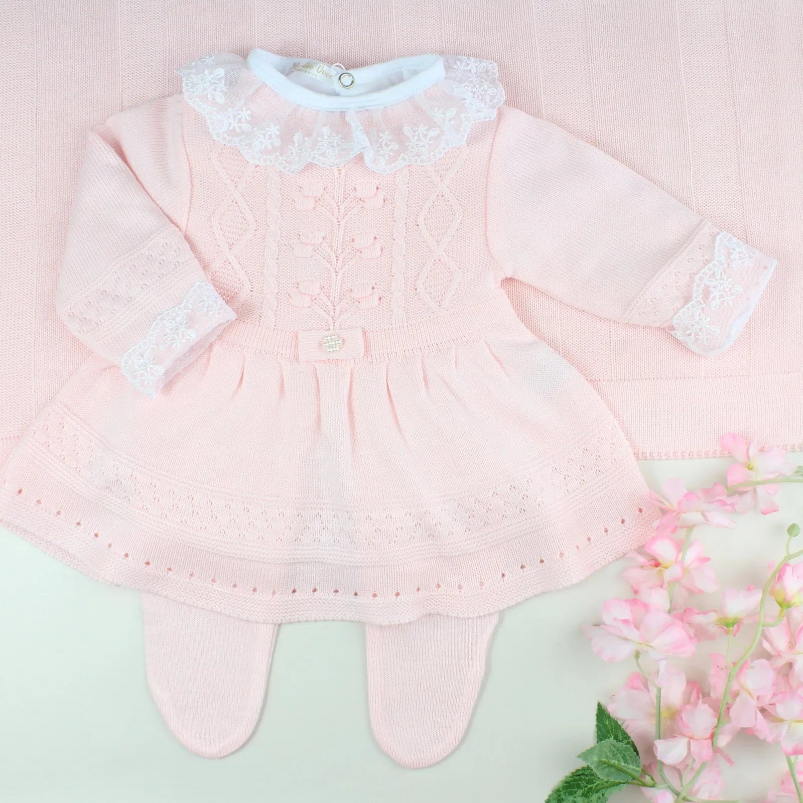 Kit Saída Maternidade Vanessa Body renda - Personalize Com o Nome da Sua Princesa