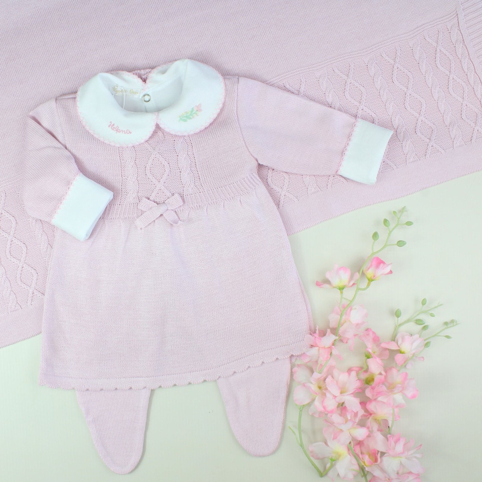 Kit Saída Maternidade Valência - Personalize Com o Nome da Sua Princesa