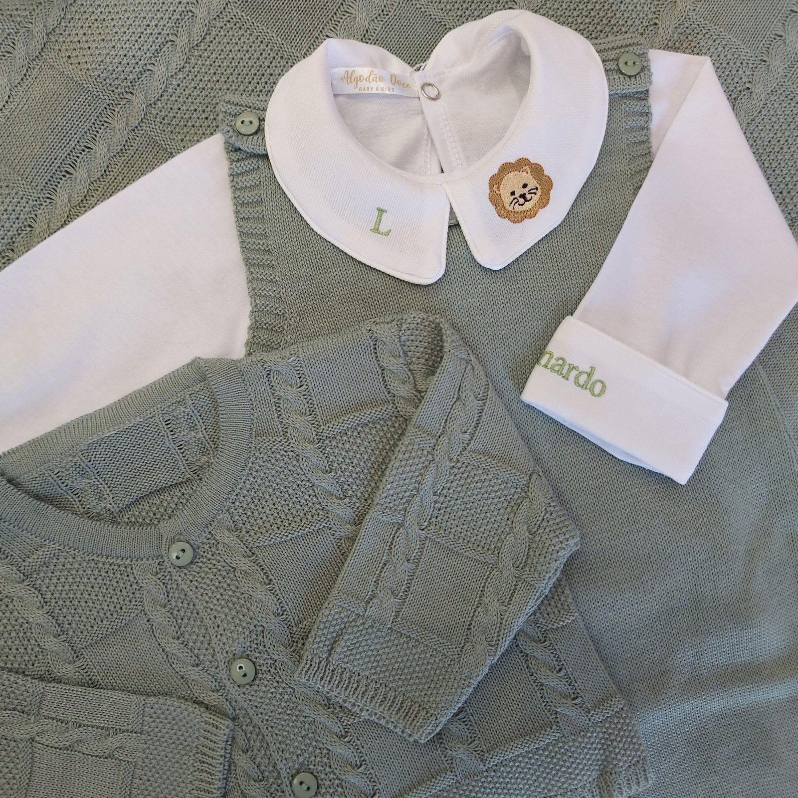 Kit Saída Maternidade Completa Itália | Personalize Com o Nome do Seu Príncipe