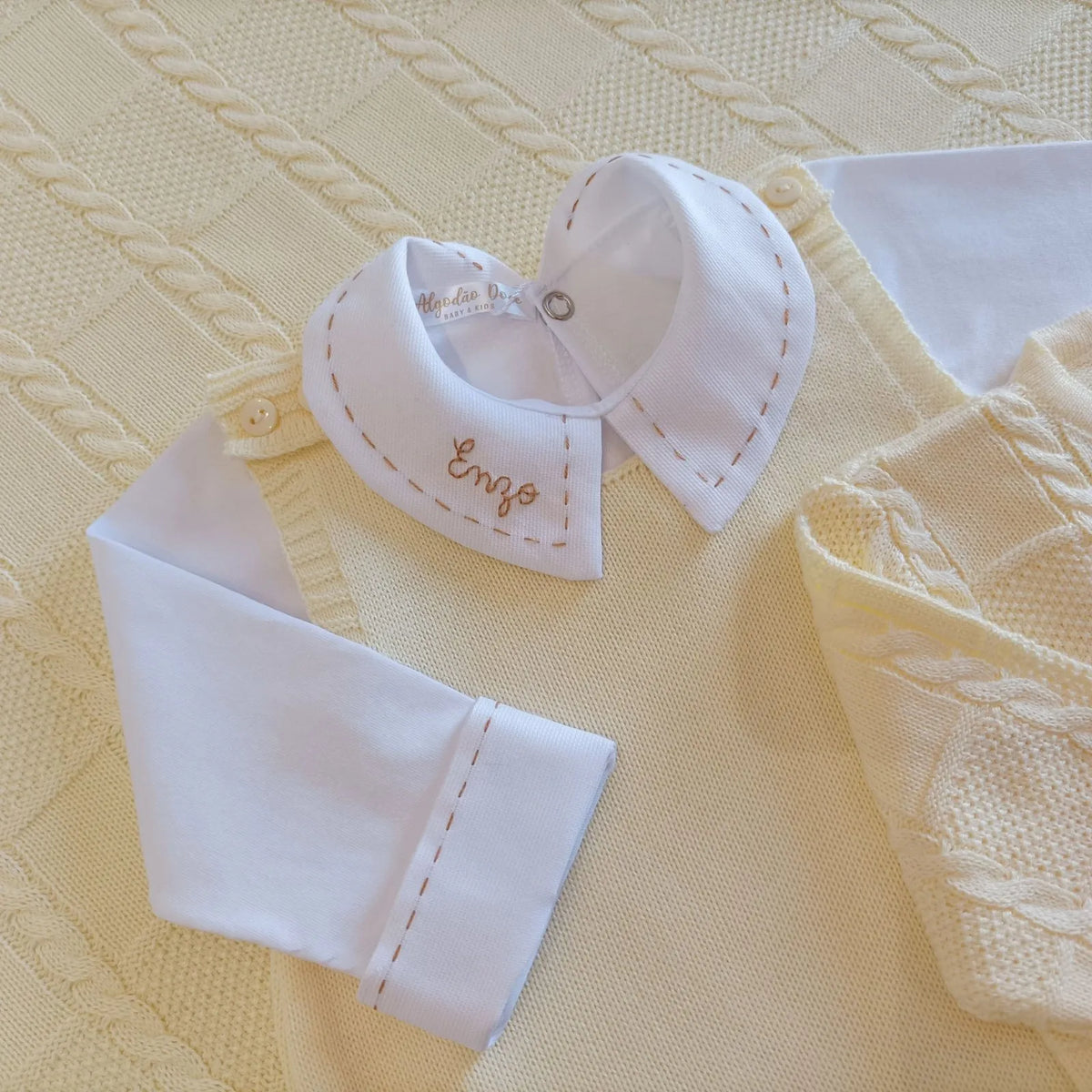 Kit Saída Maternidade Completa Itália | Personalize Com o Nome do Seu Príncipe