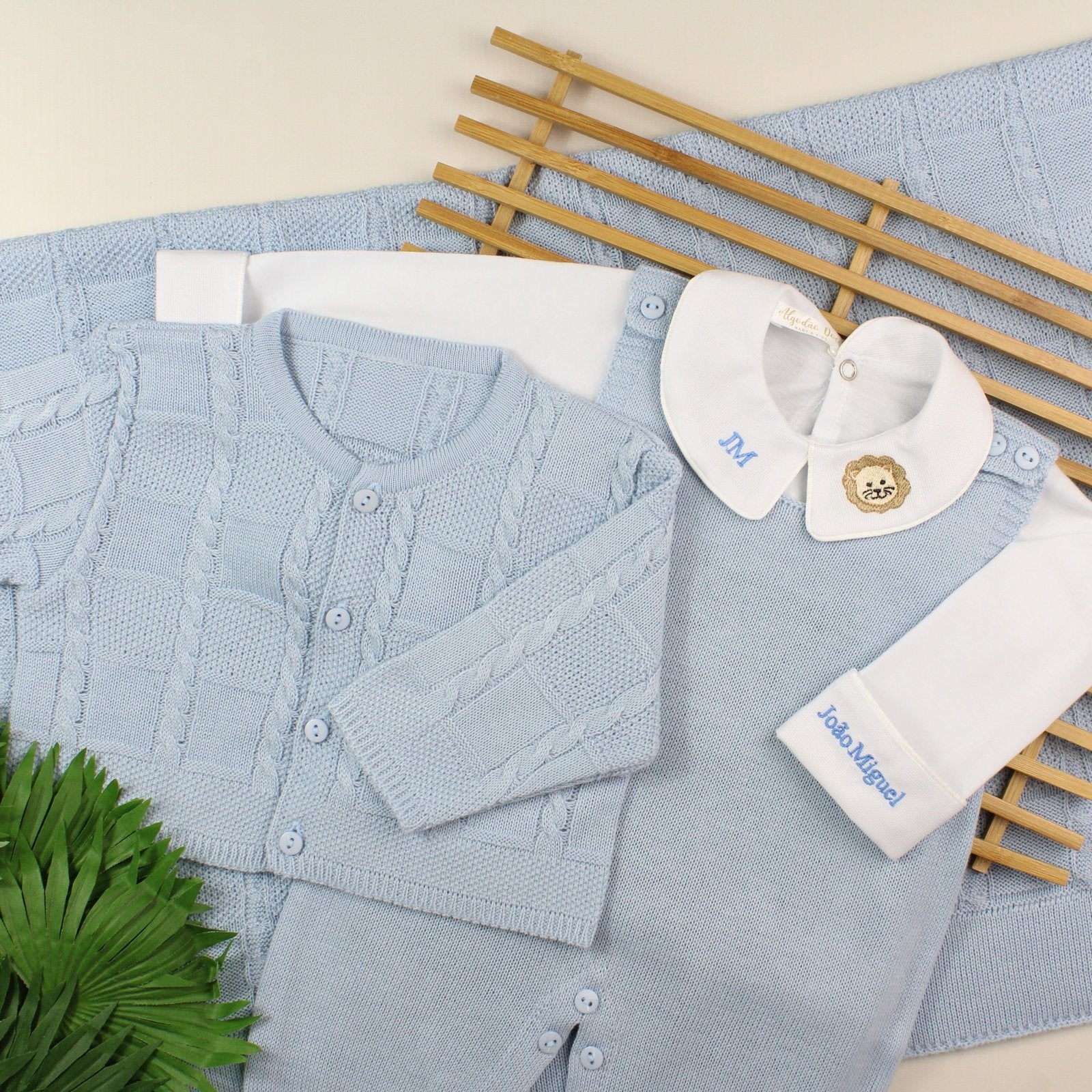 Kit Saída Maternidade Completa Itália | Personalize Com o Nome do Seu Príncipe