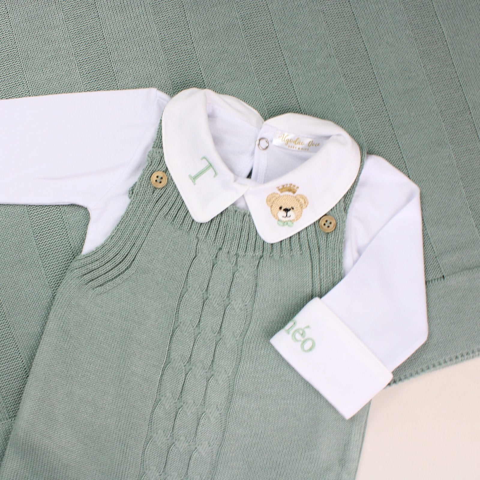 Kit Saída Maternidade Completa Caio | Personalize Com o Nome do Seu Príncipe